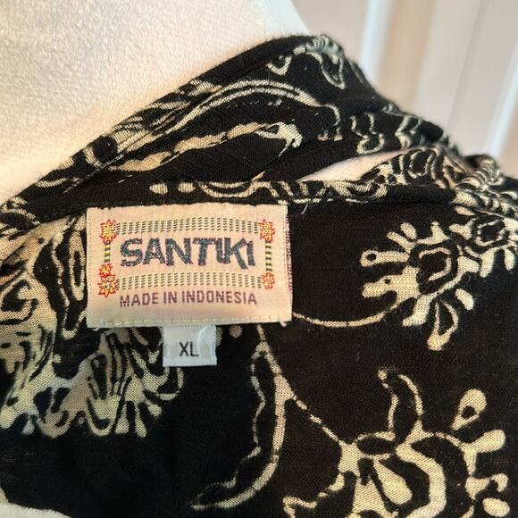 Santiki XL Open Front Lightweight Vest/Cover Up - Picture 10 of 11